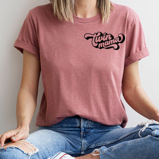 Twin Mama Pocket Tee