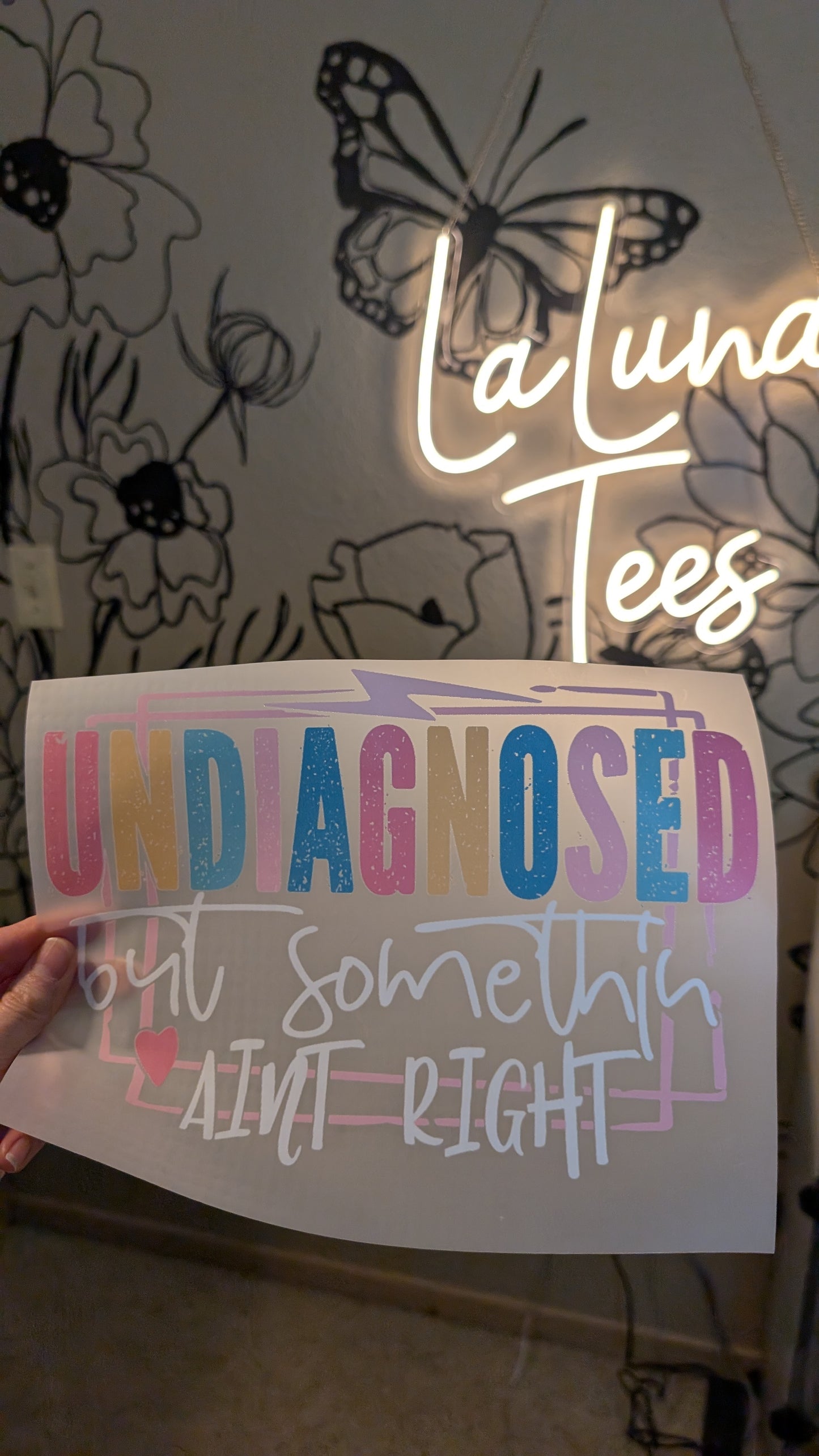 Undiagnosed but something ain't right mental health Tshirt or Sweatshirt