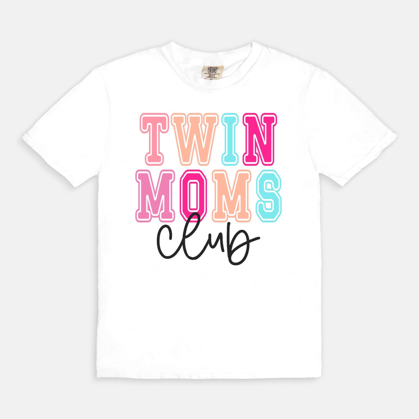 Twin Moms Club Tee