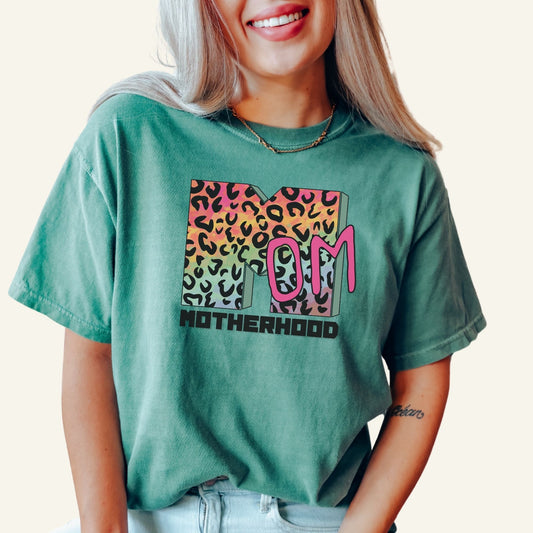 90s Inspired Music Television Motherhood T-shirt