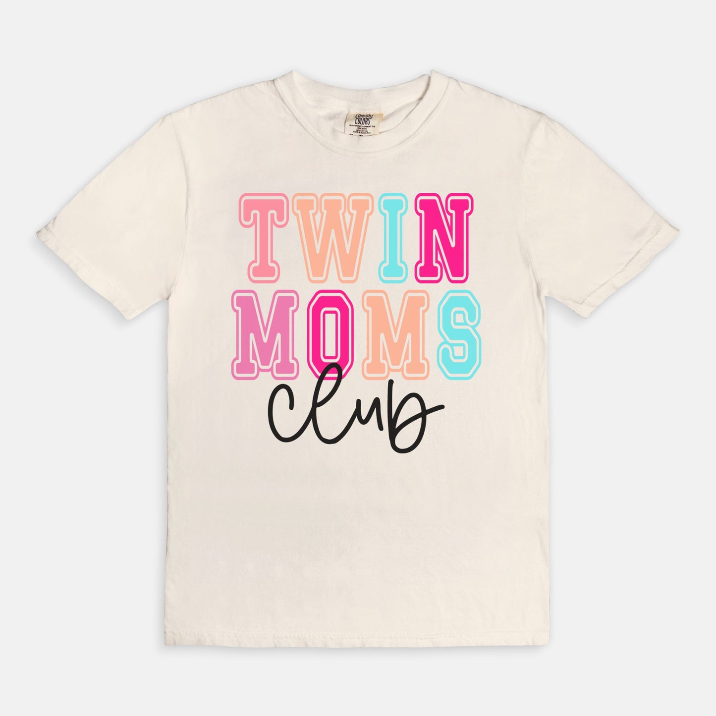 Twin Moms Club Tee