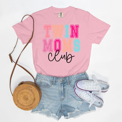 Twin Moms Club Tee