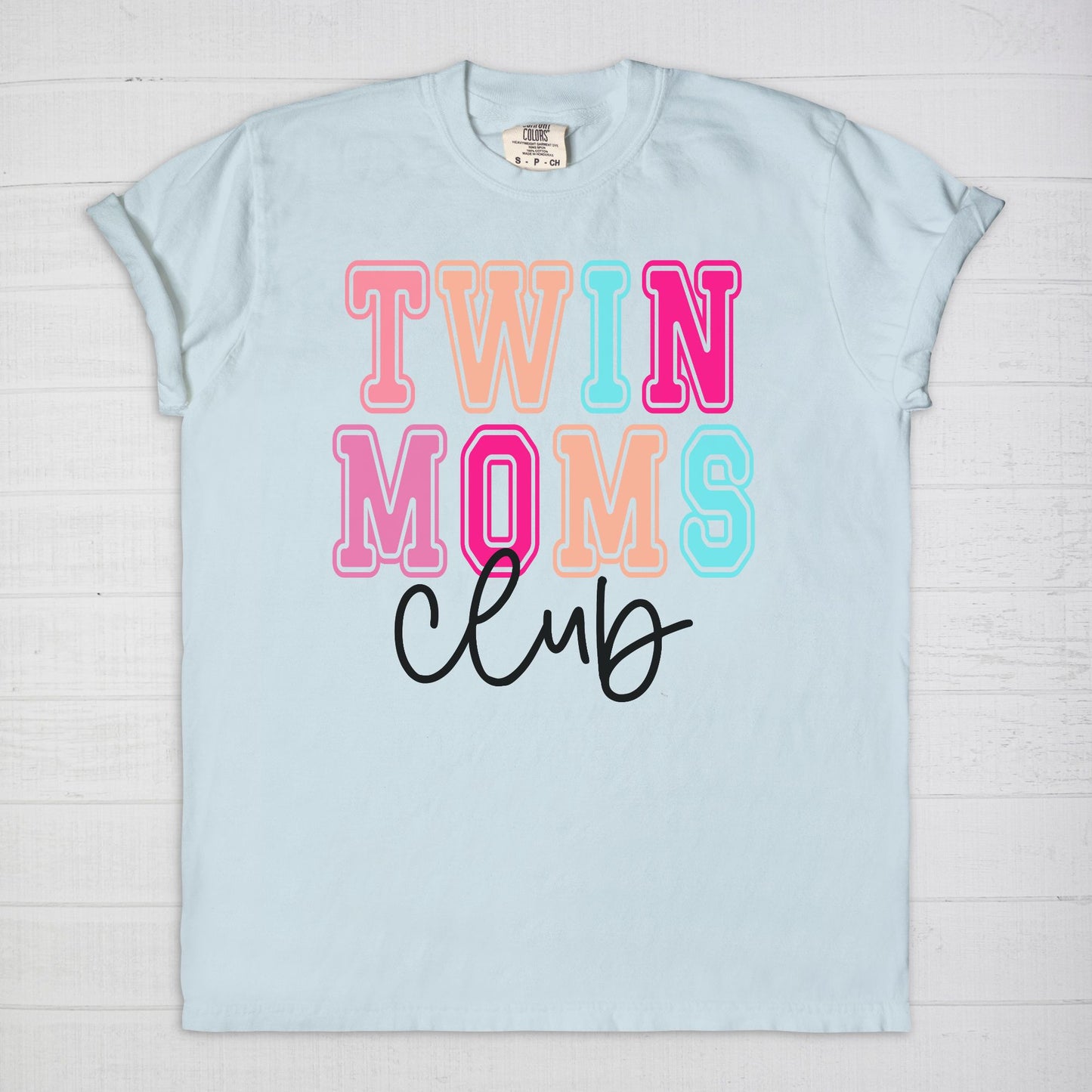 Twin Moms Club Tee