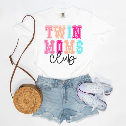 Twin Moms Club Tee