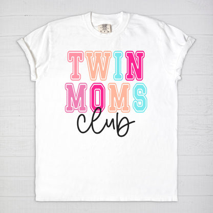 Twin Moms Club Tee