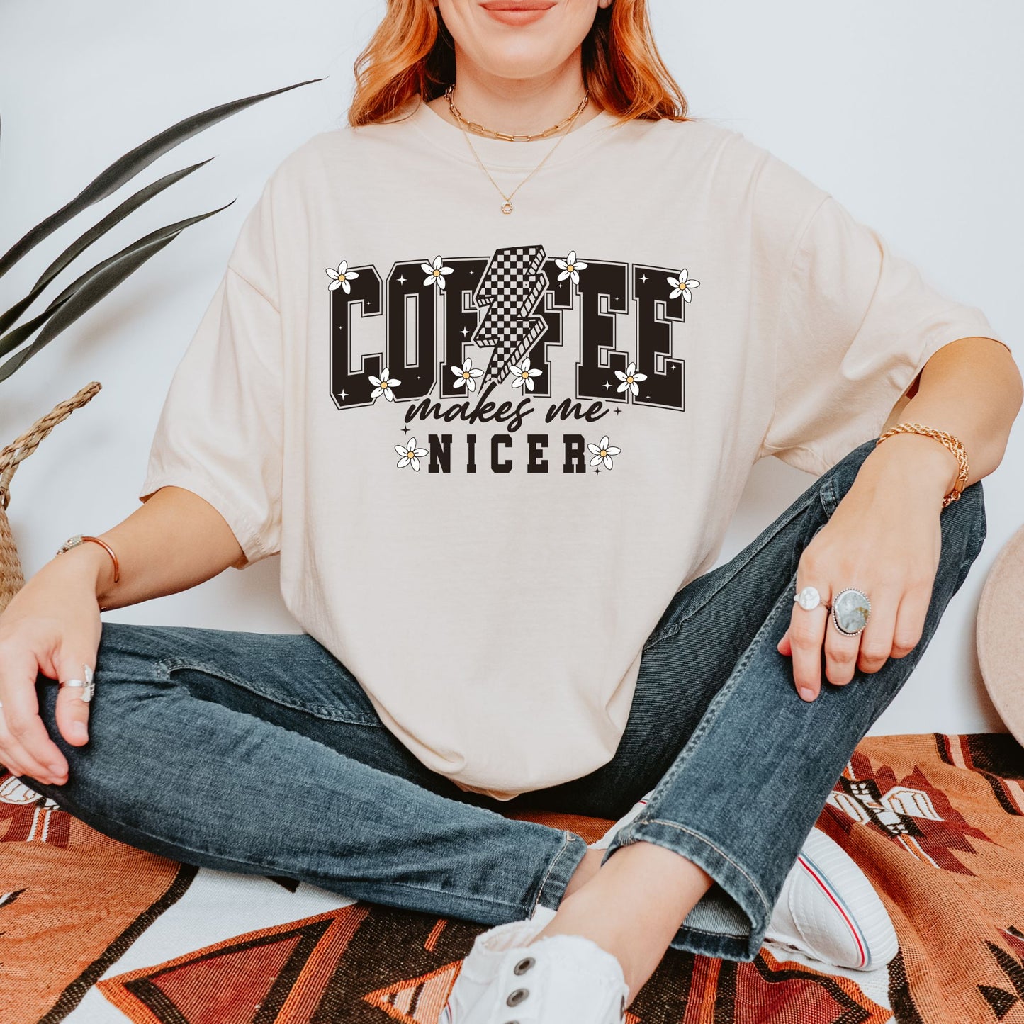 Coffee makes me nicer tshirt