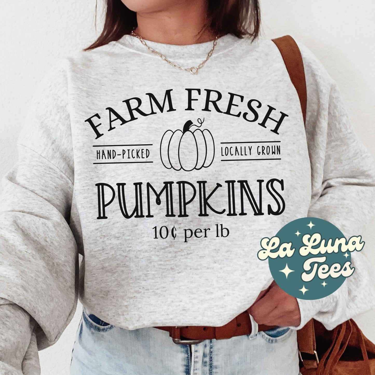 Farm Fresh Pumpkins Fall Pumpkin Patch Sweatshirt