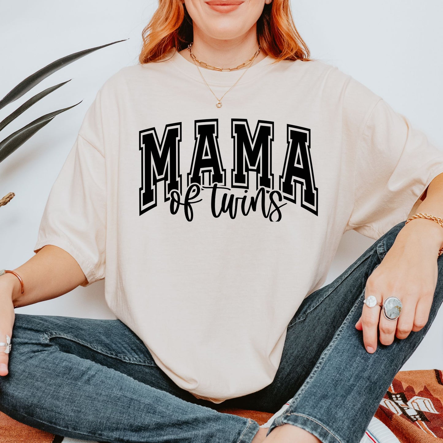 MAMA of twins T-shirt