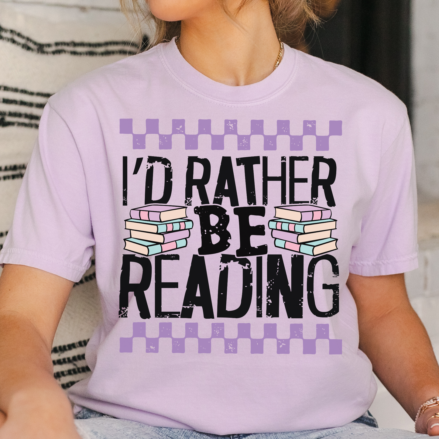 I'd Rather Be Reading Tee