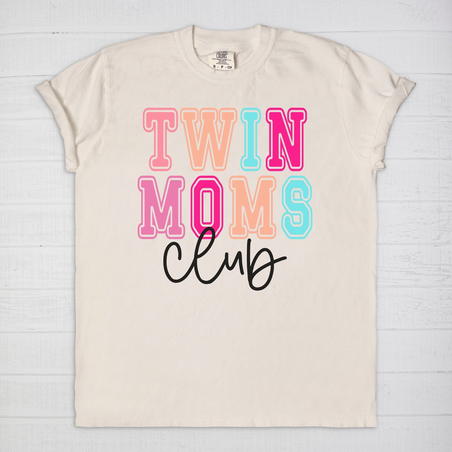 Twin Moms Club Tee