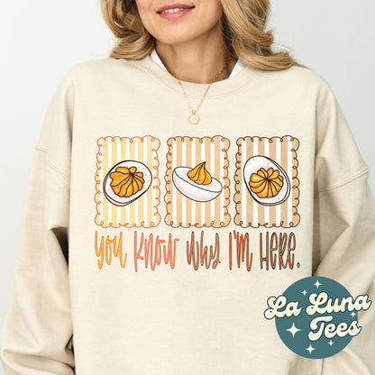 Fall Deviled Eggs Sweatshirt