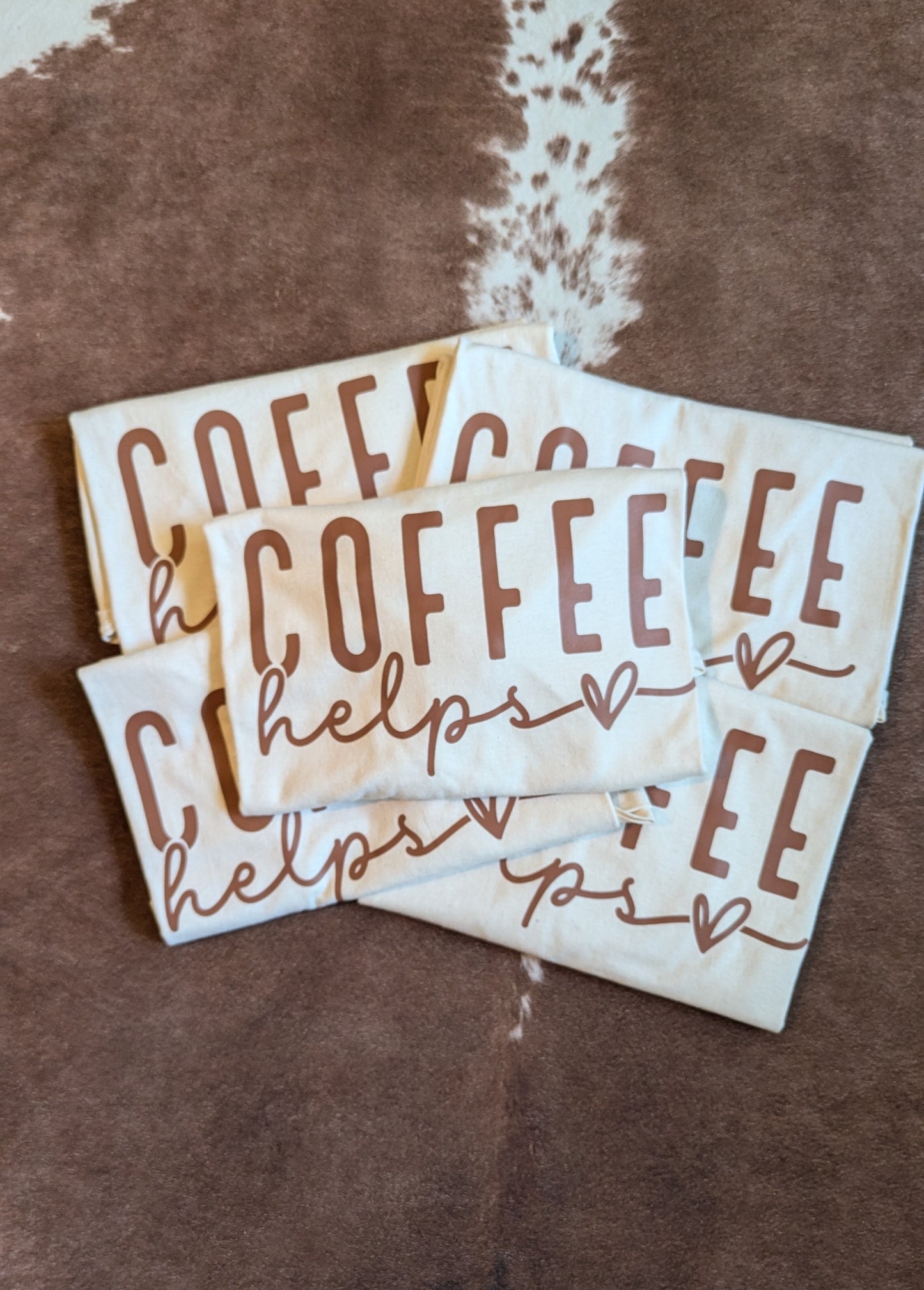 Coffee Helps Tee for coffee lovers