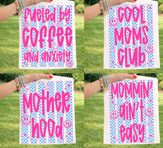 Trendy Striped Mama Tee - 4 options